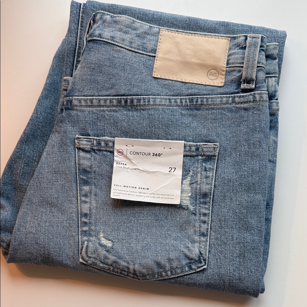 Ag Adriano Goldschmied Light Blue Jeans